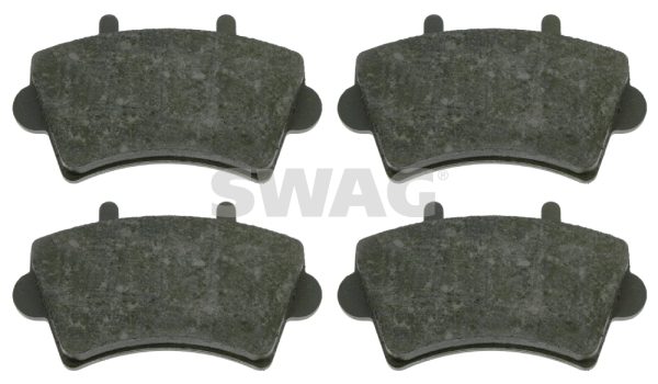 set placute frana,frana disc 60 91 6495 SWAG
